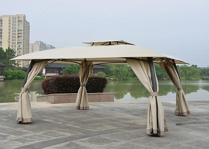 Outdoor Customized Canopy 330*330 Garden Metal Gazebo