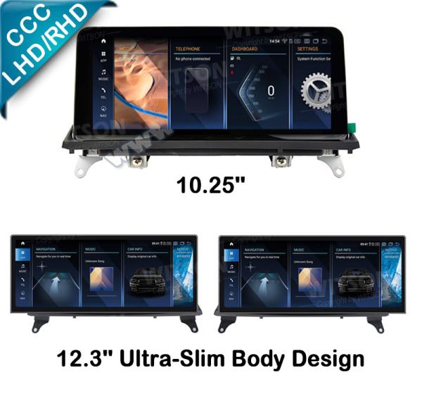 10.25''/12.3'' Screen For BMW X5 E70/ BMW X6 E71 2007-2010 CCC Android
