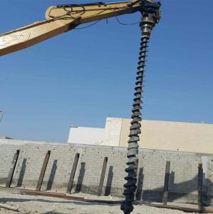 Wholesale Drilling 300mm Excavator Earth Auger 50000Nm Digger Drill Attachment from china suppliers