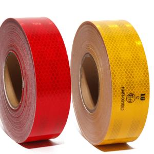 Wholesale High Visibility Micro Prismatic Reflective Conspicuity Tape ECE 104r For Truck Car Vehicles Safety from china suppliers