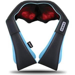 Wholesale Multicolor 4D Roller Shiatsu Neck Shoulder Massager ABS And PU Material from china suppliers
