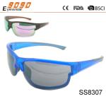 2017 unisex new style sports sunglasses, made of PC, UV 400 protection lens