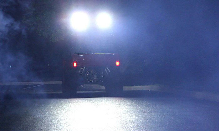 5.5 inch Round 45W CREE LED Work Light Jeep truck driving lamps for Off-Road SUV ATV 4WD 4X4