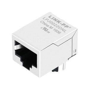 Wholesale Bothhand LF1S022 Compatible LINK-PP LPJ0022DNL 10 Base-T Tab Down Without Led 1 Port Magnetic RJ 45 Jack from china suppliers