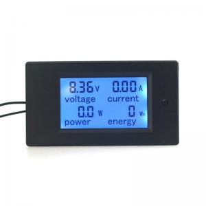 Wholesale Digital Voltmeter Amp rmeter LCD 4 in 1 DC Voltage Current Power Energy Meter Detector from china suppliers