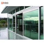 Glass UPVC Windows Plastic Sliding Doors For Balcony Australian Standard
