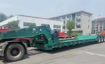 Customizable Steel Multi Axis CIMC Lowbed Semi-Trailer Truck Trailers