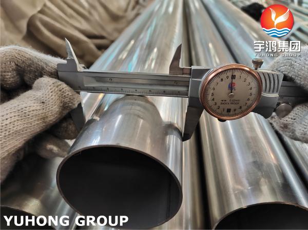 ASTM A249 TP304, 1.4301 Bright Annealed Stainless Steel Welded Tube For Heat