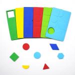 Magnetic Jigsaw Puzzle Different Shape Kids Puzzle Games Toy Set