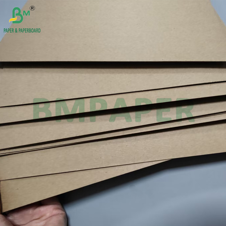 Kraft Brown Corrugated Paper Board N Flute For Logistics Packaging 70 x 100cm