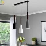 E26 Aluminium Grey Black White Nordic Pendant Light For Hotel/ Living Room /