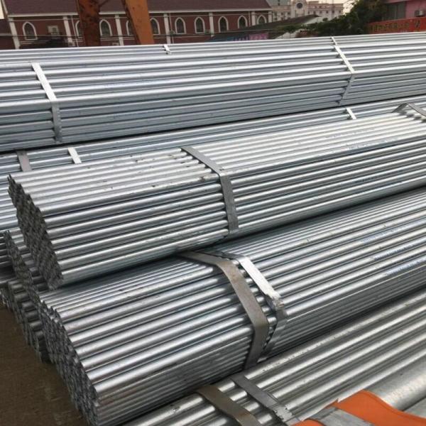Galvanized Steel Pipe Large Diameter Steel Pipe DN32 1.2" 2.75 Thick One 6