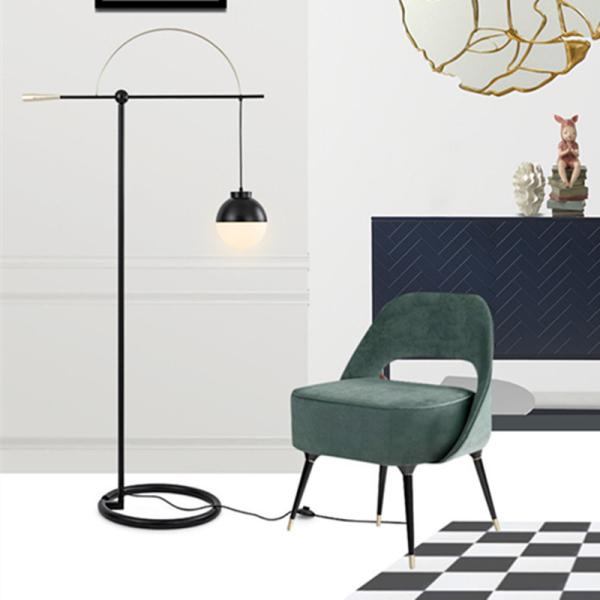 Nordic Floor Lamp Modern Iron Glass Floor Lamps For Living Room Bedroom Study