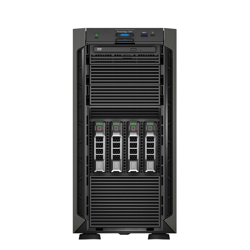Dell T340 Intel Xeon E-2246G 6C 12M 3.6GHz Tower Server with PCI-E 4*PCIe 3.0 slots