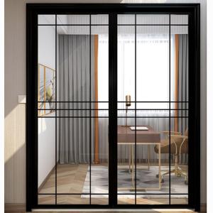 Wholesale Narrow Frame Insulating Glass Partition Walls Push Pull Sliding Door Partition from china suppliers