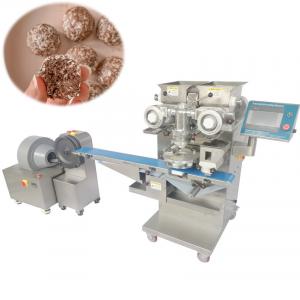 China Automatic coconut protein ball rolling machine/coconut flake coating machine/protein date ball making machine on sale
