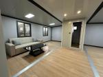 Standard Thickness Easy Install Steel Frame Luxury Container House 20ft 30ft
