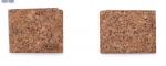 Faction men cork wallet with different color 11x9cm with card and money slot,