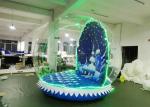 OEM Airblown Inflatable Snow Globe With Background Durable Serurity - Guarantee