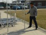Powder Coating Q345 Galvanized Steel Scaffold Frame
