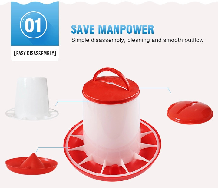 1kg 2kg 3kg 6kg 8kg Automatic Chicken Feeder