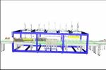 Liquor Gift Box Case Packing Machine Compact Case Packer For Water Production