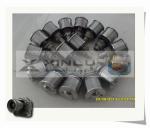 316L Stainless Steel Nozzles DN 45mm M24 Threaded For Water Treatment