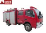 Dongfeng Water Pumper Fire Truck 73kw Engine Power 2000kg Tank Capacity