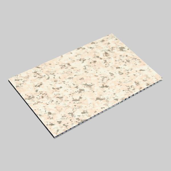 Pink Red Granite Aluminum Honeycomb Core Panel 96inch Brushed Aluminium