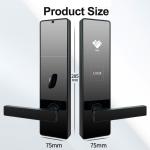 Electronic Hotel Smart Locks Aluminium Alloy RFID Card Smartphone TT Lock Access