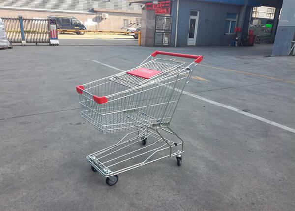 60-240L Metal Shopping Trolley , Supermarket Grocery Shopping Cart