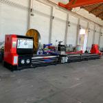 Metal Lathe Machine 16T Load Heavy Duty Lathe Horizontal Headstock