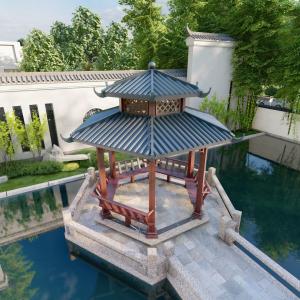 Wholesale Customizable Sturdy Aluminum Pavilion Combining Traditional And Modern Elements from china suppliers