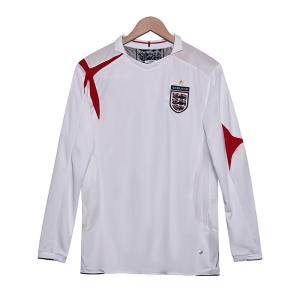 Wholesale England 2006 Retro Long Sleeve Home Fan Edition Jersey Pays Tribute to the Three Lions Golden Generation from china suppliers