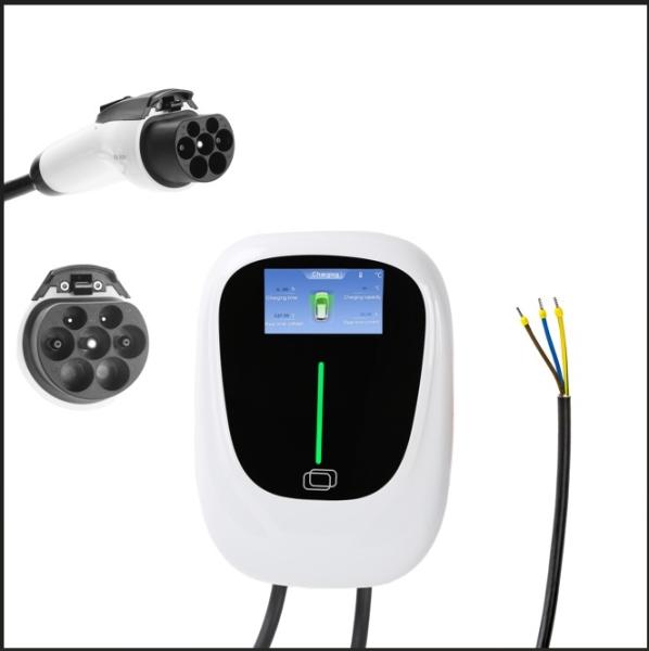 7KW Home Ues Electric Vehicle Point AC EV Wall Box With Station Installed At