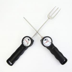 Wholesale Instant Read Trident Digital Meat Thermometer Fork , Barbecue Tool Set Light Weight from china suppliers