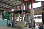 8 ton Small Waste Plastic Used Tyre Rubbers Pyrolysis to Fuel Oil Plant for