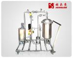 Stainless Steel Diatomite Beer Filter Equipment With 12 Months Warranty