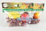resealable stand up pouch slider zipper fresh fruit/vegetable protection