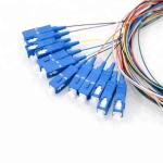 1.5M Simplex Fiber Optic Pigtails SC Connectors For Network