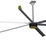 Sliver Grey 4.2M 14FT Industrial Fan Air Blower for High Volume and Low Speed