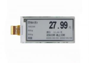 China 2.13 Inch Epd E - Paper OLED Display Module / Electronic Price Tag Display With Ultra Wide Viewing on sale
