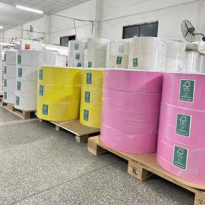 China FSC Self Adhesive Paper Adhesive Film Adhesive Label Material on sale