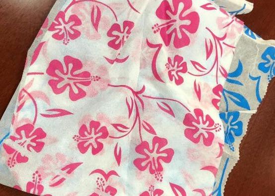 Colorful Printed Non Woven Fabric , Non Woven Polypropylene Roll Customized