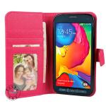 [Slimbook Series] Premium Genuine Soft Smooth PU Leather Wallet Flip for samsung