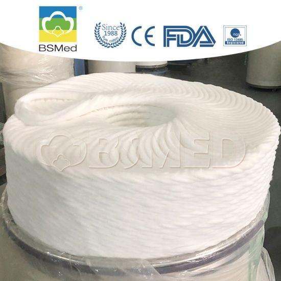 Cotton Strip Sliver 3g Medical Consumables Absorbent Medical Cotton Coil / Balls
