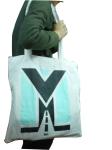 Eco - friendly Embassy Natrual Printed Plain Cotton Recycled Reusable Carrier
