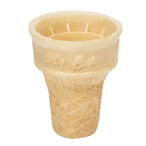Wholesale Healthy Waffle Ice Cream Cone Cup For Supermarket , Low Calorie from china suppliers