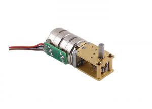 China Double Layered Stepper Motor 15mm High Torque Stepper Motor With Gearbox on sale