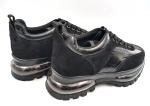 Fashion Style Ladies Platform Shoes Round Toe With Leather Upper Material